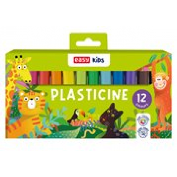 Spokey EASY Kids COLOUR Školní plastelína, 12 barev Spokey EASY Kids COLOUR Školní plastelína, 12 barev