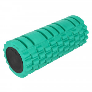 Spokey MIX ROLL Masážny fitness valec 2v1, 33 cm, zelený 