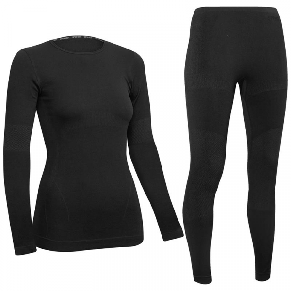 Spokey COLDY SET Dámske termoprádlo, čierna veľ S/M  Spokey COLDY SET Dámske termoprádlo, čierna veľ S/M