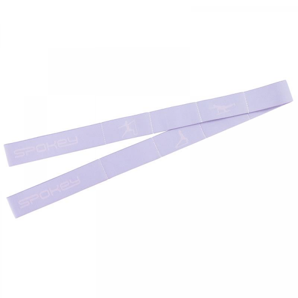 Spokey YOGA TAPE Pás na cvičenie jógy a pilates, fialový  Spokey YOGA TAPE Pás na cvičenie jógy a pilates, fialový