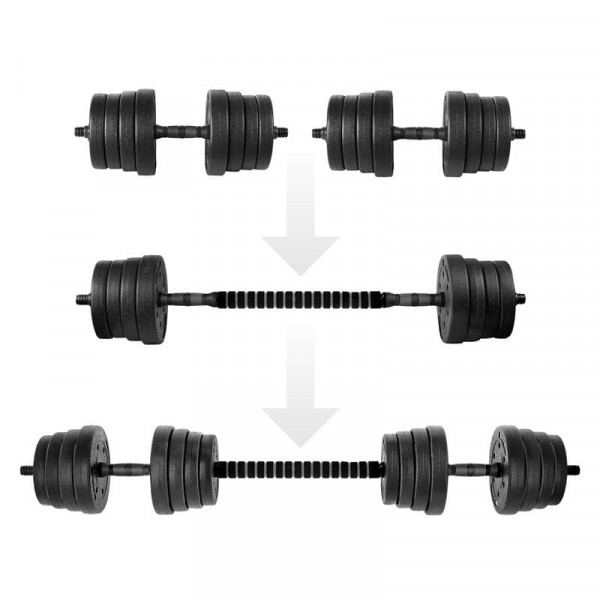 Spokey PONDUS 30 Nakladacie činky, 30 kg  Spokey PONDUS 30 Nakladacie činky, 30 kg