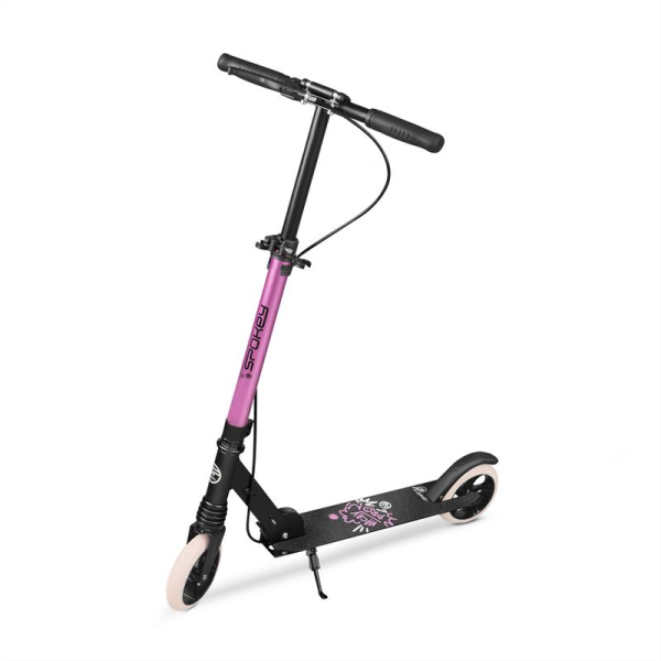 Moderná Spokey VACAY PRO Mestská kolobežka pre deti, ružová 