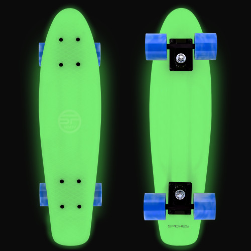 Spokey NEO Pennyboard so svietiacimi prvkami v tme, 56 cm 