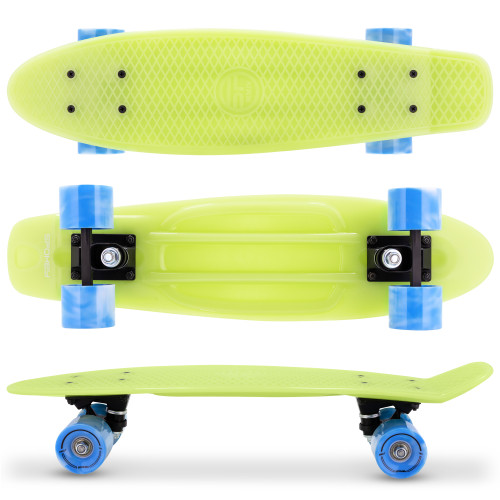 Spokey NEO Pennyboard so svietiacimi prvkami v tme, 56 cm 