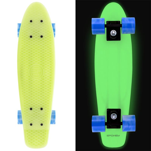 Spokey NEO Pennyboard se svítícími prvky ve tmě, 56 cm 