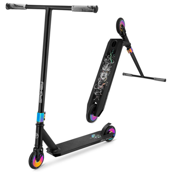 Spokey MEDUSA Freestyle kolobežka, kolieska 110mm, modrá 