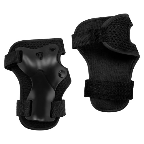 Spokey SHIELD 3dielna sada detských chráničov, čierne, veľ. S Spokey SHIELD 3dielna sada detských chráničov, čierne, veľ. S