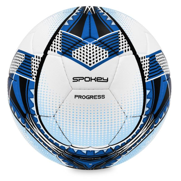 Spokey Progress Futbalová lopta, veľkosť 5 modrá  Spokey Progress Futbalová lopta, veľkosť 5 modrá