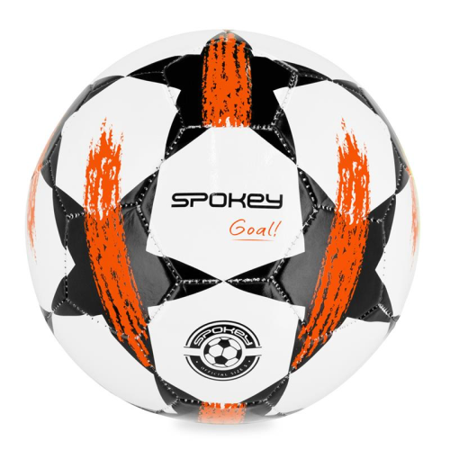 Spokey Goal Futbalová lopta veľkosť 5 bielo-oranžová Spokey Goal Futbalová lopta veľkosť 5 bielo-oranžová