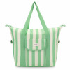 Plážová termotaška 28 l Spokey San Remo, zelené pruhy Plážová termotaška 28 l Spokey San Remo, zelené pruhy