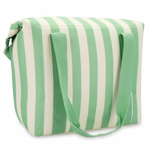 Plážová termotaška 28 l Spokey San Remo, zelené pruhy Plážová termotaška 28 l Spokey San Remo, zelené pruhy
