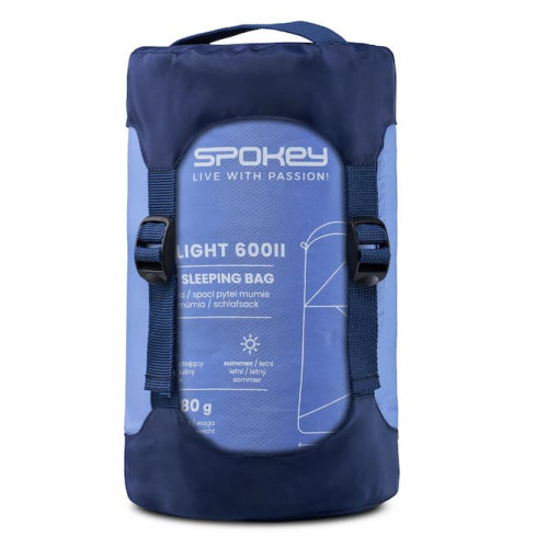 Spokey Ultralight 600 Spacák 7°C, navy 210x75x60 cm Spokey Ultralight 600 Spacák 7°C, navy 210x75x60 cm