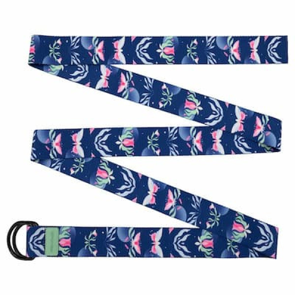 Spokey THE BLOOM BELT pás na cvičenie jógy, 240 cm  Spokey THE BLOOM BELT pás na cvičenie jógy, 240 cm