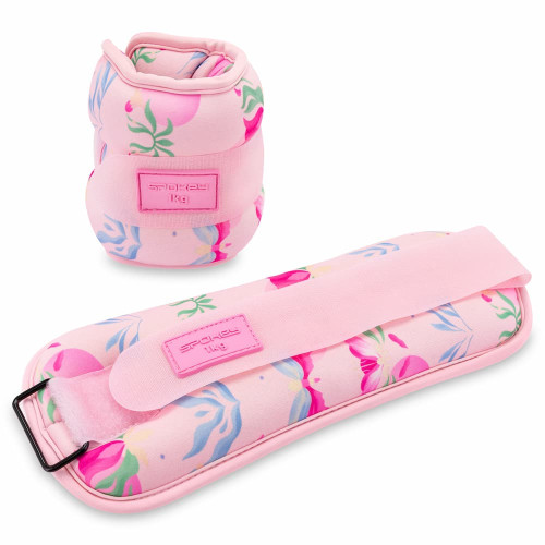 Spokey THE BLOOM FORM Sada závažia na ruky a nohy, 1 kg 