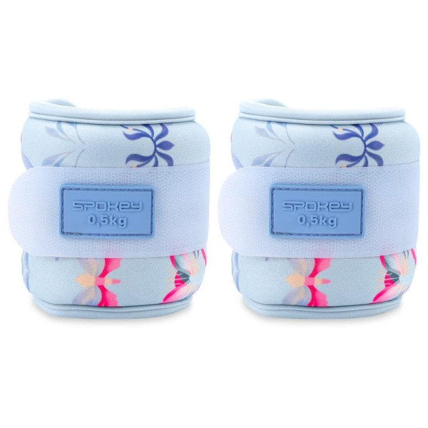 Spokey THE BLOOM FORM Sada závažia na ruky a nohy, 0,5 kg Spokey THE BLOOM FORM Sada závažia na ruky a nohy, 0,5 kg