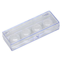 Spokey SHELL Štuple do uší na plávanie, 4 ks