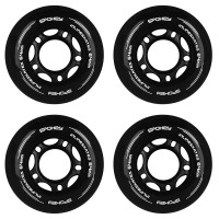 Spokey PU 64 mm Náhradné kolieska na korčule, 4 ks