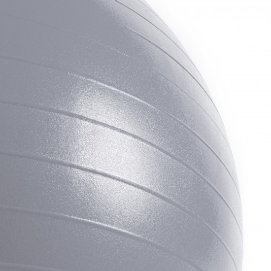 FITBALL III Gymnastická lopta 75 cm vrátane pumpičky, šedá 