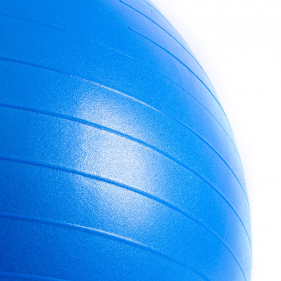 FITBALL III Gymnastická lopta 75 cm vrátane pumpičky, modrá 