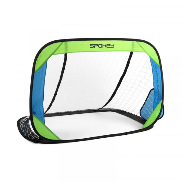 Spokey GOALKEEPER Skladacia futbalová bránka, 2 ks, zeleno-modrá