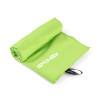 Spokey SIROCCO XL Rychleschnoucí ručník s odnímatelnou sponou, zelený, 80 x 150 cm 