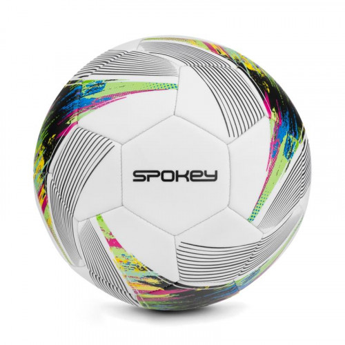 Spokey PRODIGY Futbalová lopta, veľ. 5, biela 