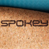 Spokey SAVASANA Korková jóga podložka, 180 x 60 x 0,4 cm, modrá 