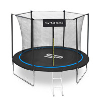 Spokey JUMPER Trampolína čierno-modrá, priemer 244 cm Spokey JUMPER Trampolína čierno-modrá, priemer 244 cm