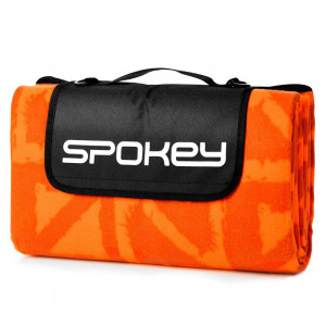 Spokey PICNIC APRICOTE Pikniková deka s popruhem, 150 x 180 cm 