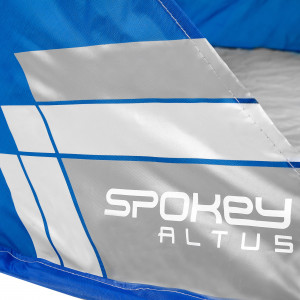 Spokey ALTUS Samorozkládací outdoorový paravan, modro-žlutý, 195 x 100 x 85 cm 