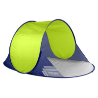 Spokey ALTUS Samorozkladací plážový stan, modro-žltý, 195x100x85cm Spokey ALTUS Samorozkladací plážový stan, modro-žltý, 195x100x85cm