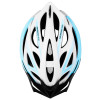 Spokey FEMME Cyklistická přilba IN-MOLD, 55-58 cm, bílo-modrá 