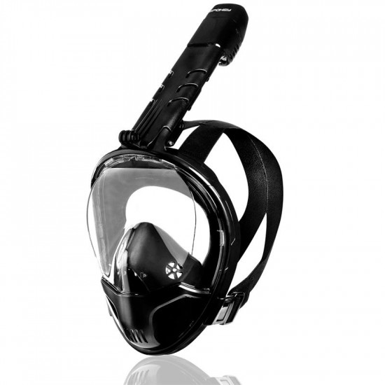 KARWI BK Celotvárová maska - čierna L/XL 